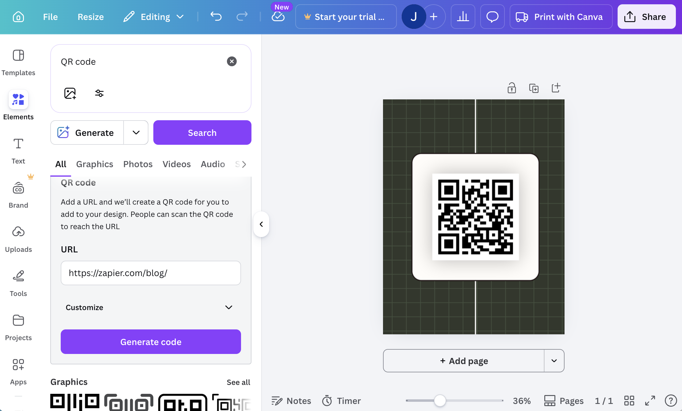 dynamic QR payment