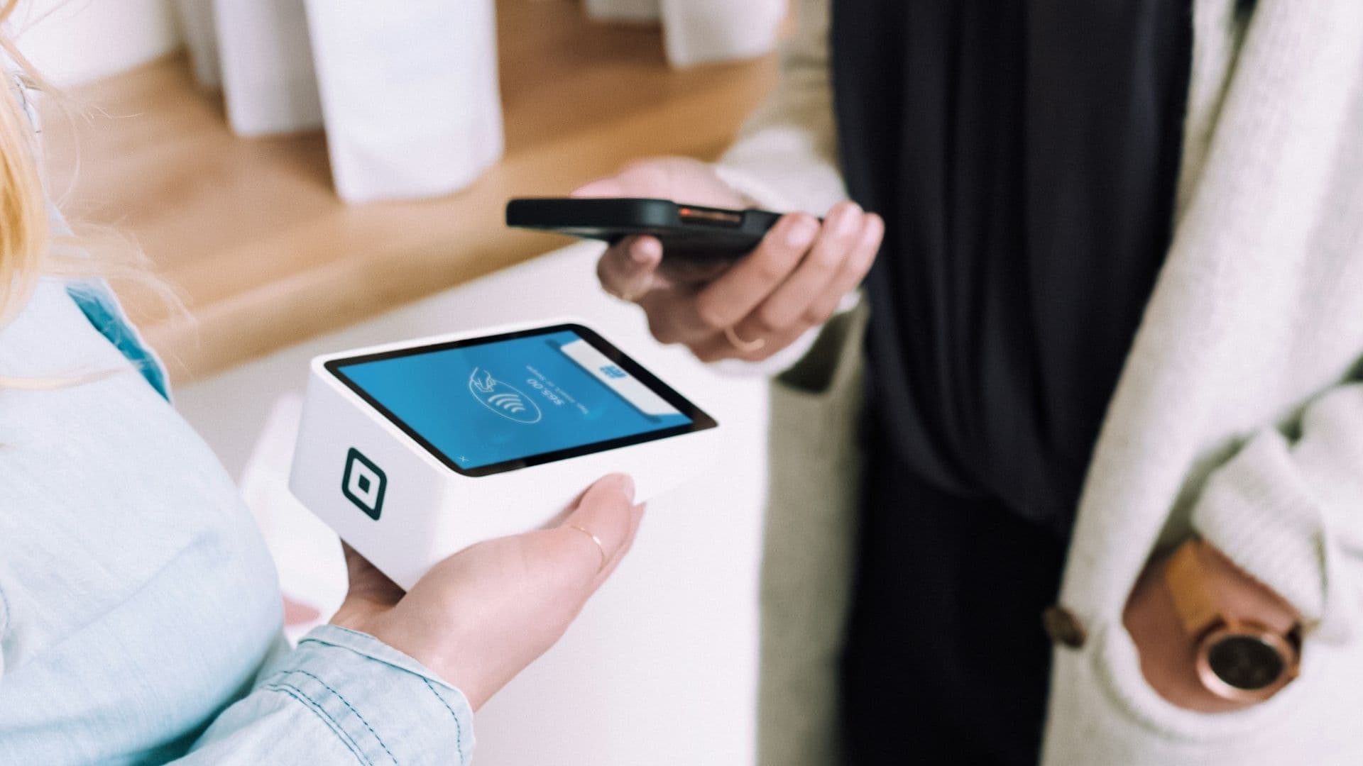 crypto POS integration QR code