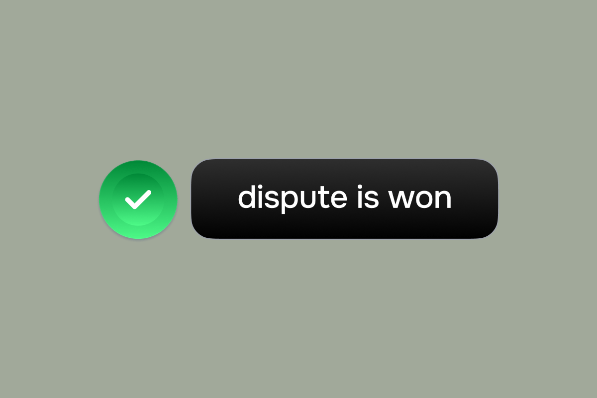 no chargebacks secure payment icon