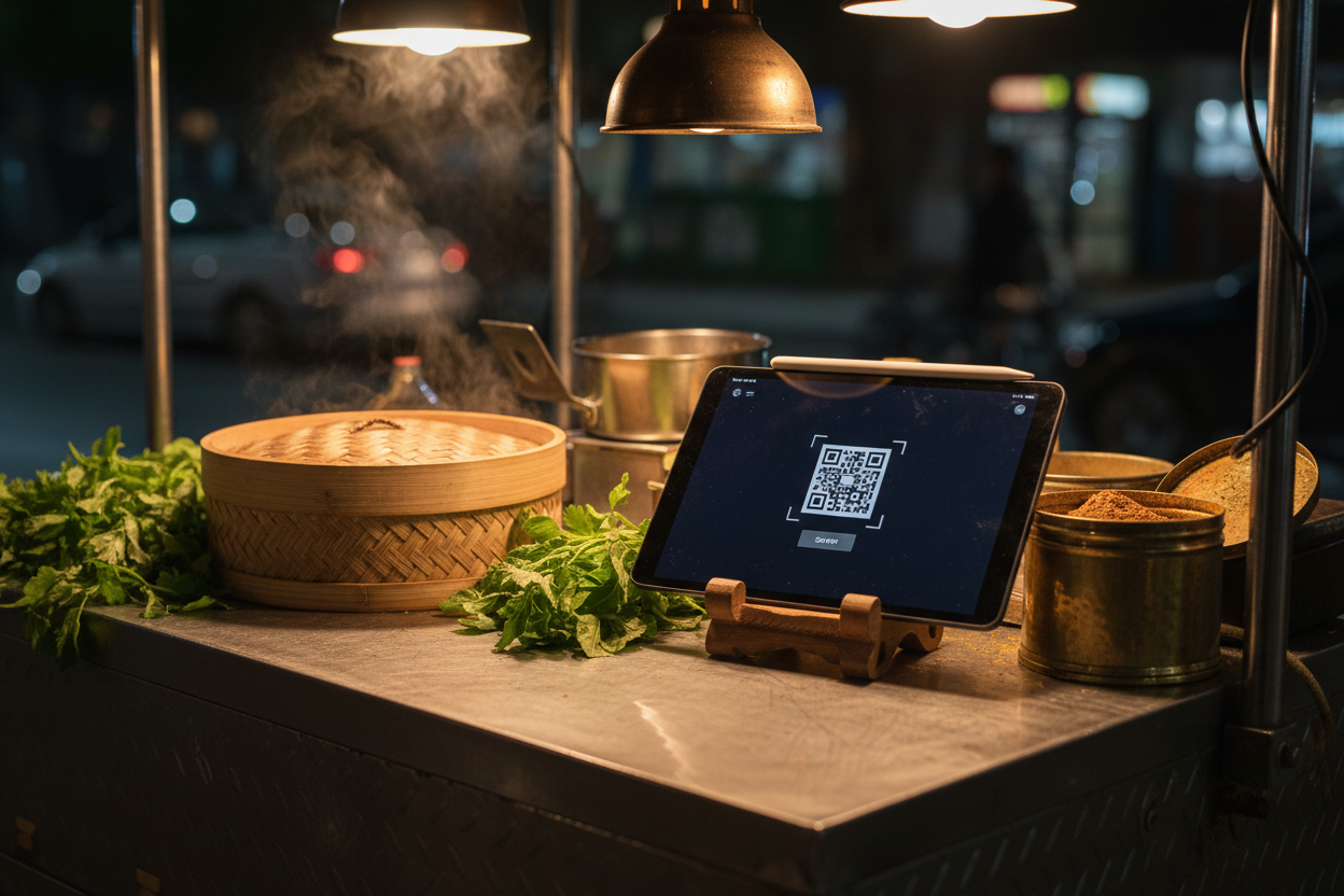 Offline Stablecoin QR Codes for Street Vendors: Accept USDT and USDC Without Internet